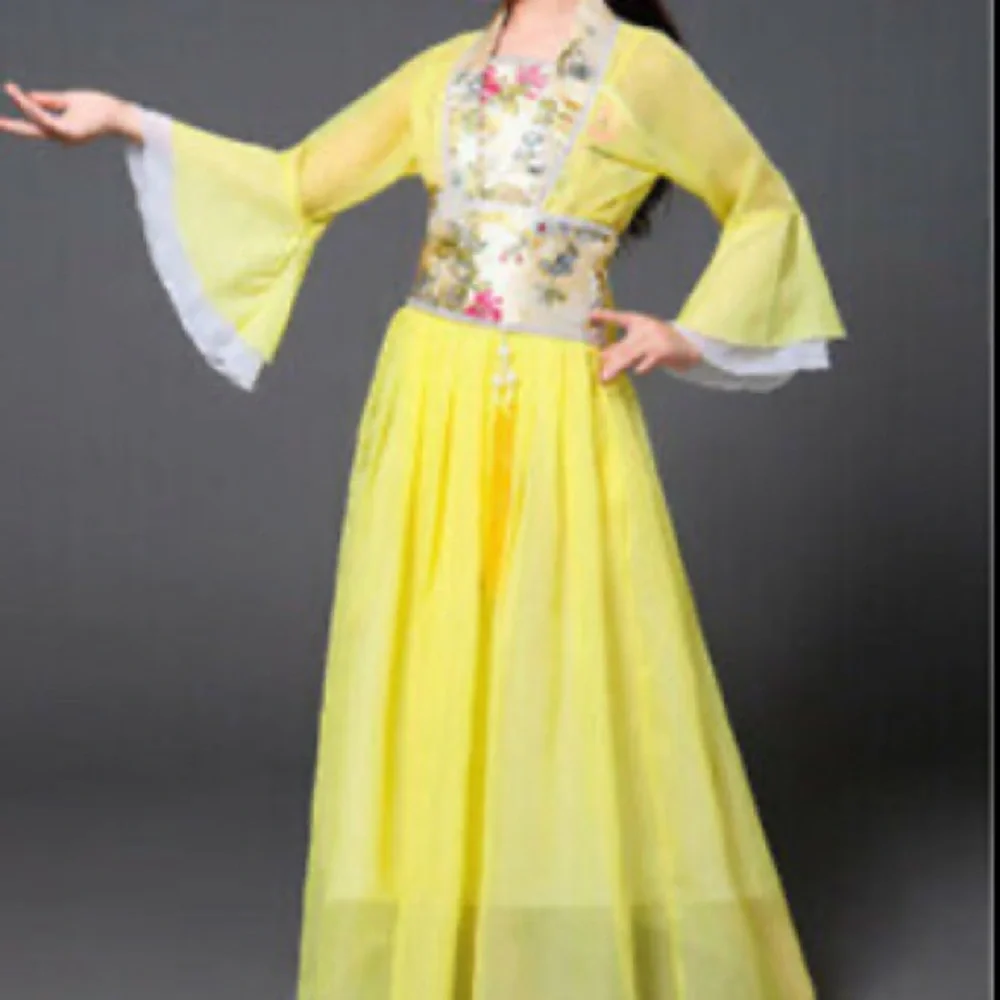Chinese Traditional Costume Girls Stage Dance Performance Dress | 4